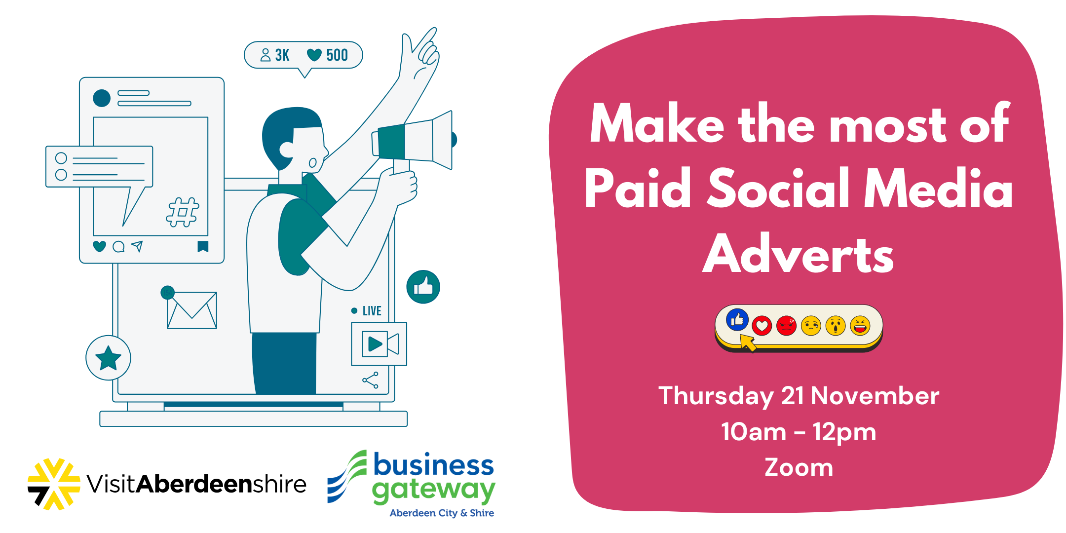 Make the most of paid social media adverts