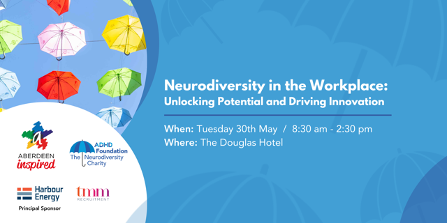 Reserve your place at upcoming Aberdeen neurodiversity in the workplace conference