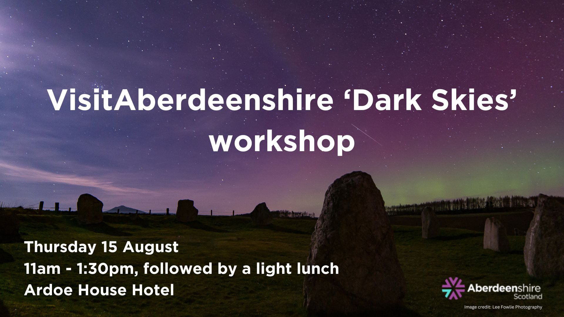 VisitAberdeenshire 'Dark Skies' Workshop