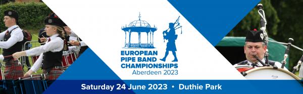 European Pipe Band Championships: Advertising and sponsorship opportunities