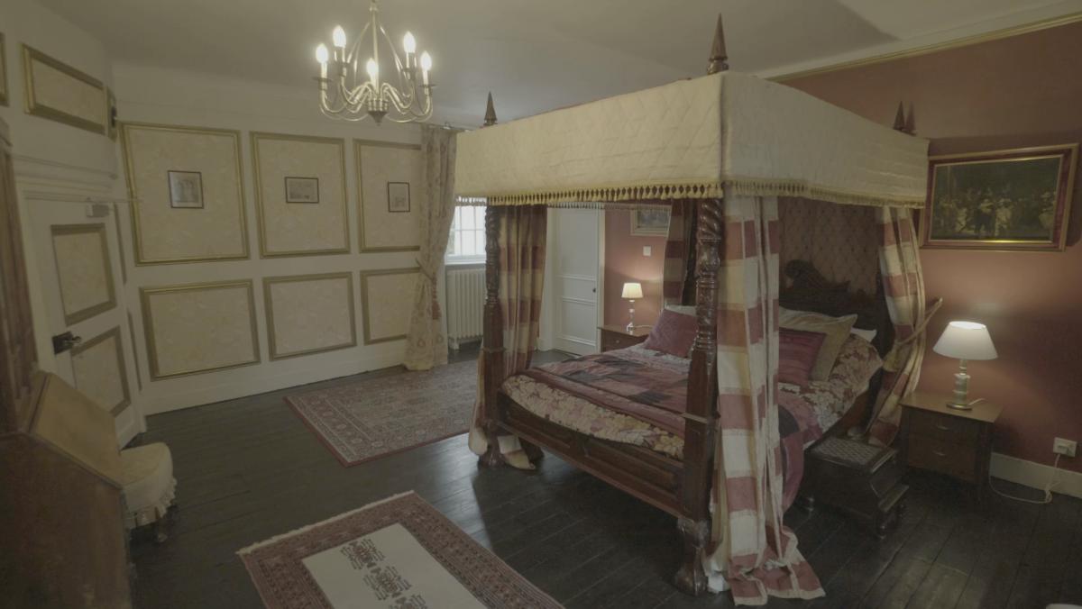 Bedroom at Lickleyhead Castle